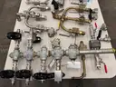 Instrument Air Valves, Fittings, Flanges and Supporting Equipment, 0.125in to Approx 1in Dia, Qty 1 Lot.