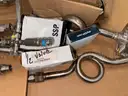 Instrument Air Valves, Fittings, Flanges and Supporting Equipment, 0.125in to Approx 1in Dia, Qty 1 Lot.