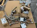 Instrument Air Valves, Fittings, Flanges and Supporting Equipment, 0.125in to Approx 1in Dia, Qty 1 Lot.