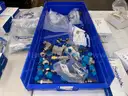 Instrument Air Valves, Fittings, Flanges and Supporting Equipment, 0.125in to Approx 1in Dia, Qty 1 Lot.