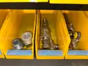 Instrument Air Valves, Fittings, Flanges and Supporting Equipment, 0.125in to Approx 1in Dia, Qty 1 Lot.