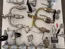 Instrument Air Valves, Fittings, Flanges and Supporting Equipment, 0.125in to Approx 1in Dia, Qty 1 Lot.