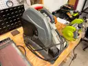Tools, Bench Mounted, Grinders, Saws, and More, Qty 7.
