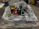 Tools, Bench Mounted, Grinders, Saws, and More, Qty 7.