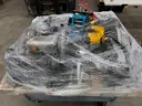 Tools, Bench Mounted, Grinders, Saws, and More, Qty 7.