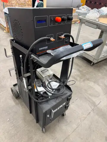 Welder, Sunstone Spot Welder, CD400DP, With Foot Pedals and Klutch Cart, Qty 1 Unit