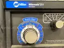Mig Wire Welder, Miller Millermatic 211 Welder With Extra Filler Wire and Extension Cord, Qty 1.