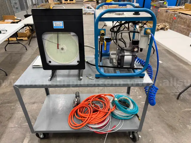 Portable Hydrostatic Pressure Testing Unit, Lorimer, Qty 1 Unit.