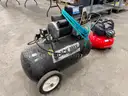 Air Compressors, Portable, 6 Gal and 20 Gal, Qty 2