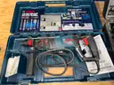 Drills, Corded Hammer Drills/Drills, Magnetic Drill Press, Drill Bits and Supporting Equipment, Qty 1 Lot