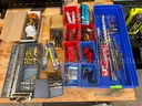 Drills, Corded Hammer Drills/Drills, Magnetic Drill Press, Drill Bits and Supporting Equipment, Qty 1 Lot