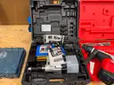 Drills, Corded Hammer Drills/Drills, Magnetic Drill Press, Drill Bits and Supporting Equipment, Qty 1 Lot