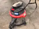 Vacuums, Shop Vac and Porter Cable Vacuums, Qty 3.