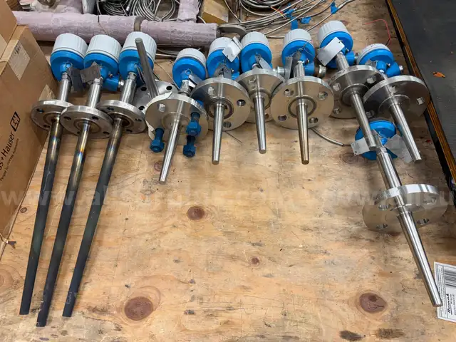 Instrumentation, Endress Hauser Level, Flow, Pressure and Temperature Transmitters, Qty 83 Pcs