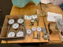 Instrumentation and Control, Switches, Meters, and Gauges, Pressure, Temp, and Flow, Qty 71 Pcs