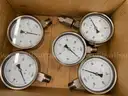 Instrumentation and Control, Switches, Meters, and Gauges, Pressure, Temp, and Flow, Qty 71 Pcs