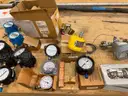 Instrumentation and Control, Switches, Meters, and Gauges, Pressure, Temp, and Flow, Qty 71 Pcs