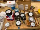 Instrumentation and Control, Switches, Meters, and Gauges, Pressure, Temp, and Flow, Qty 71 Pcs