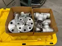 Fittings and Flanges, Stainless and Carbon, 0.5in to 8in, 150 to 300#, Qty Approx 729 Pcs