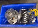 Fittings and Flanges, Stainless and Carbon, 0.5in to 8in, 150 to 300#, Qty Approx 729 Pcs