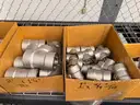 Fittings and Flanges, Stainless and Carbon, 0.5in to 8in, 150 to 300#, Qty Approx 729 Pcs