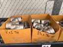 Fittings and Flanges, Stainless and Carbon, 0.5in to 8in, 150 to 300#, Qty Approx 729 Pcs