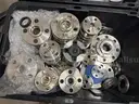 Fittings and Flanges, Stainless and Carbon, 0.5in to 8in, 150 to 300#, Qty Approx 729 Pcs