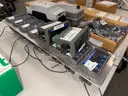 Electrical Components, Breakers, VFDs, Controllers, Transformers, and Computers, Qty 1 Lot