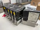 Electrical Components, Breakers, VFDs, Controllers, Transformers, and Computers, Qty 1 Lot