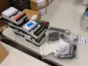 Electrical Components, Breakers, VFDs, Controllers, Transformers, and Computers, Qty 1 Lot