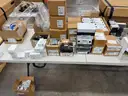 Electrical Components, Breakers, VFDs, Controllers, Transformers, and Computers, Qty 1 Lot