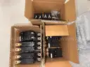 Electrical Components, Breakers, VFDs, Controllers, Transformers, and Computers, Qty 1 Lot