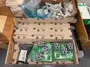 Electrical Components, Breakers, VFDs, Controllers, Transformers, and Computers, Qty 1 Lot