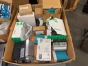 Electrical Components, Breakers, VFDs, Controllers, Transformers, and Computers, Qty 1 Lot