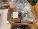 Electrical Components, Breakers, VFDs, Controllers, Transformers, and Computers, Qty 1 Lot