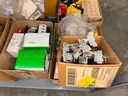 Electrical Components, Breakers, VFDs, Controllers, Transformers, and Computers, Qty 1 Lot