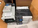 Electrical Components, Breakers, VFDs, Controllers, Transformers, and Computers, Qty 1 Lot