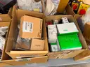 Electrical Components, Breakers, VFDs, Controllers, Transformers, and Computers, Qty 1 Lot