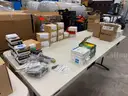 Electrical Components, Breakers, VFDs, Controllers, Transformers, and Computers, Qty 1 Lot