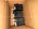 Electrical Components, Breakers, VFDs, Controllers, Transformers, and Computers, Qty 1 Lot