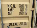 Shipping Container 20ft x 8.5ft x 8ft, With Contents, Qty 1.