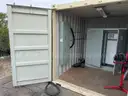 Shipping Container 10ft x 8.5ft x 8ft, With Contents, Qty 1.