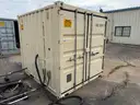 Shipping Container 10ft x 8.5ft x 8ft, With Contents, Qty 1.