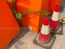 Traffic Barriers, Uline H-4584, Qty 10