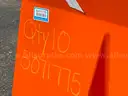 Traffic Barriers, Uline H-4584, Qty 10