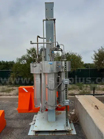 Catalyst Vessel Skid, 4 Vessels, High and Low Temp Catalyst, Qty 1 Skid