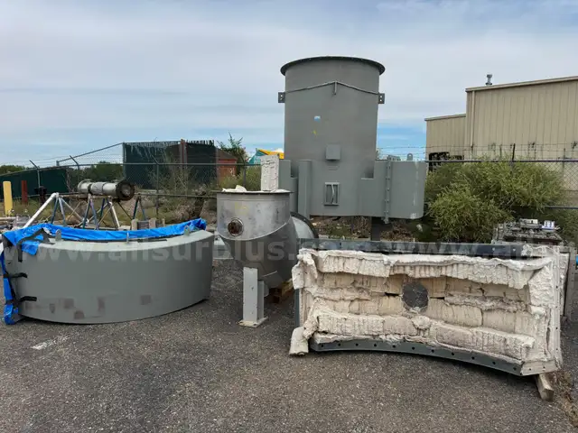 Furnace and Supporting Equipment, Qty 9 Pcs