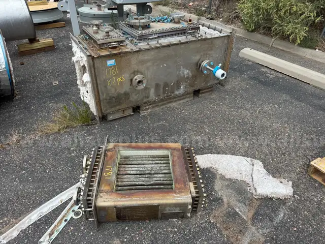 Heat Exchanger, 225psi @ 840F, American Exchanger Services, Qty 2 Pcs.
