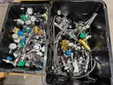 Pressure Regulators, Solenoids, Hose and Gauges, Swagelok, Matheson and More, Qty 50 Pcs