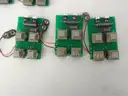 *LOT OF 5* PCB MM53200N PUSH BUTTON CIRCUIT ENCODER/DECODER 4-BUTTON